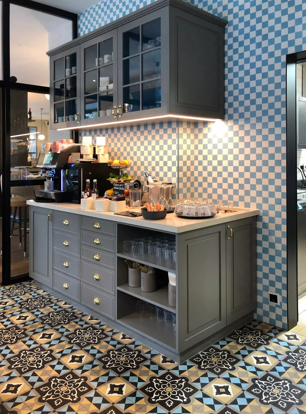 Zementfliese N° 12460