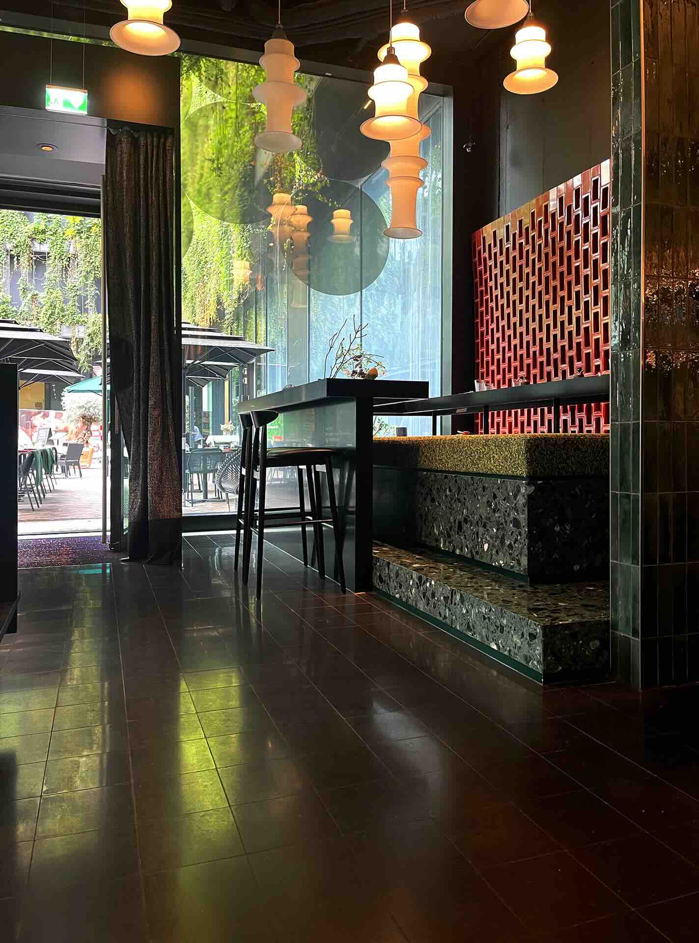 Terrazzofliese schwarz N° 700060