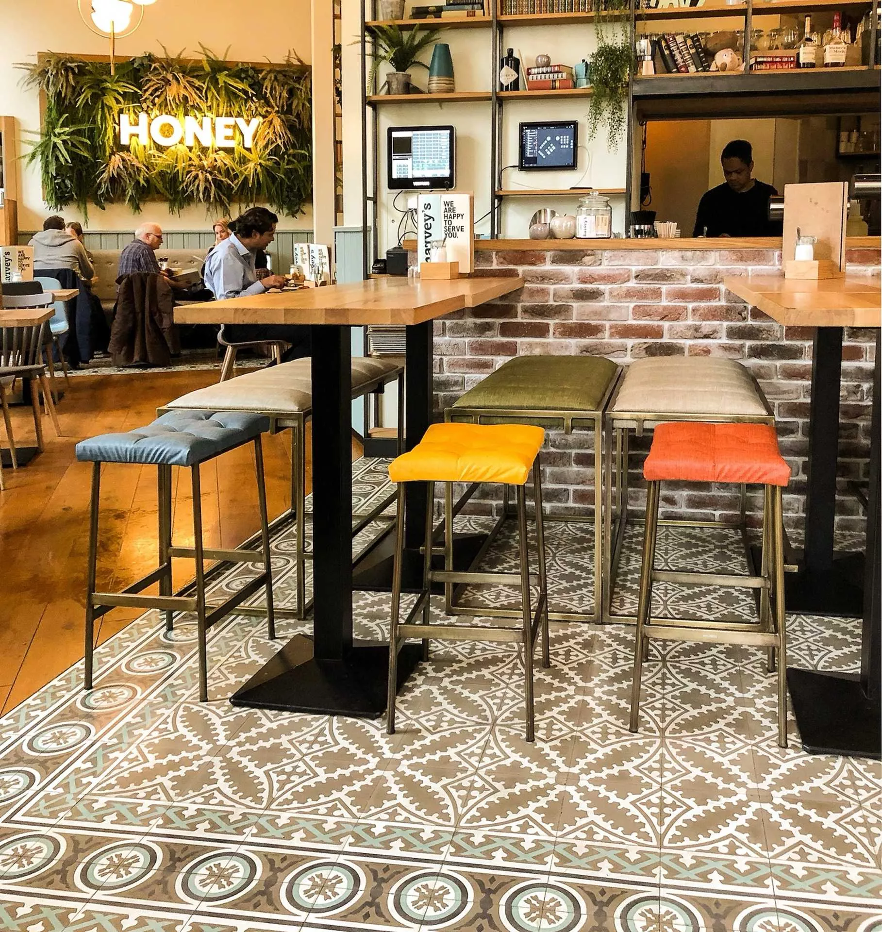 Zementfliese N° 17354