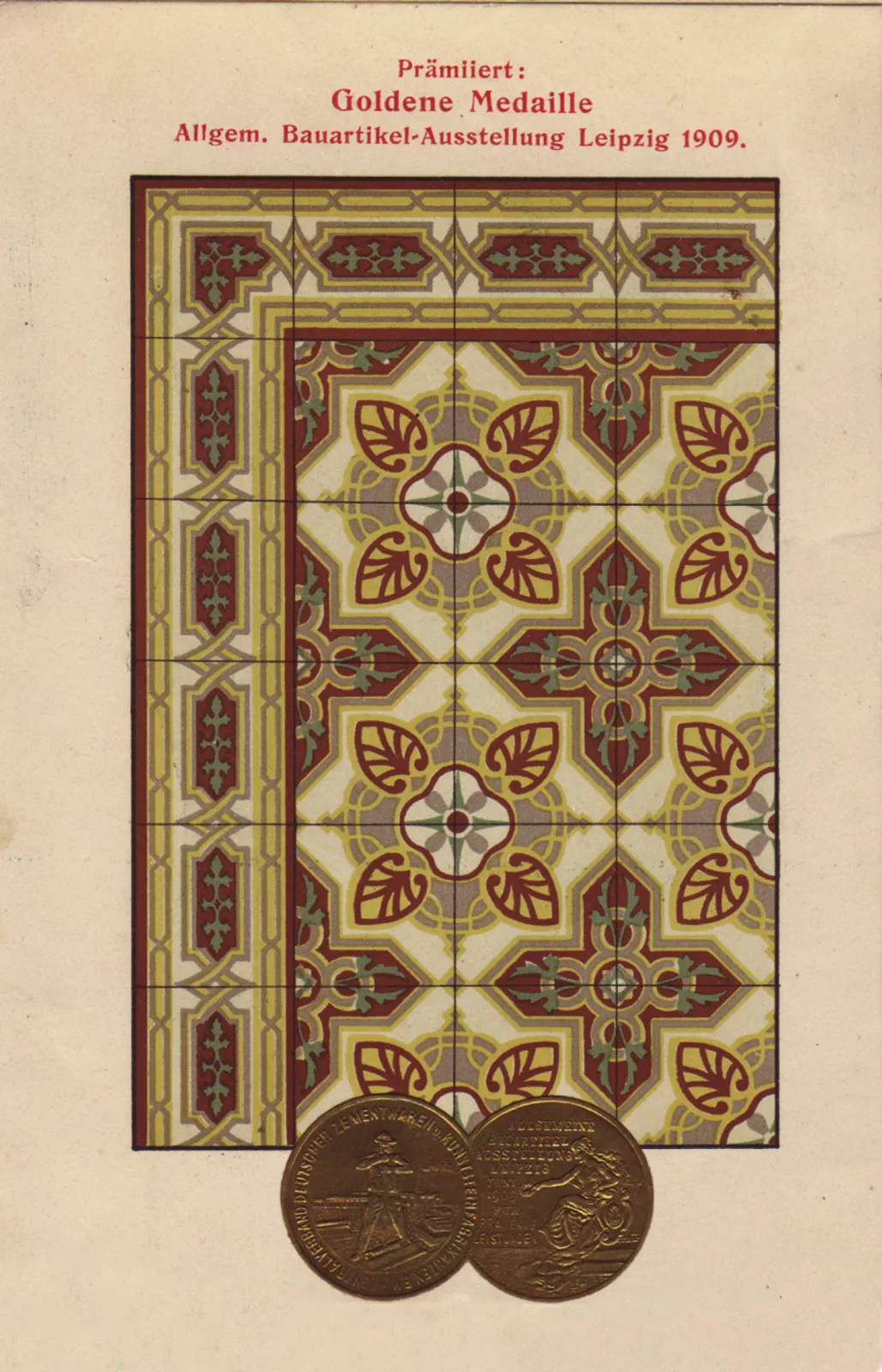 Goldmedaille Emil Carius Leipzig