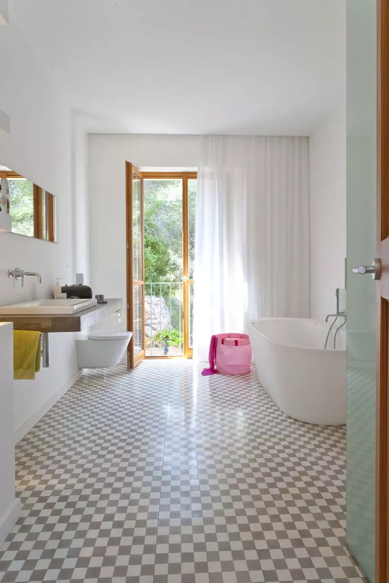 Zementfliese N° 10354