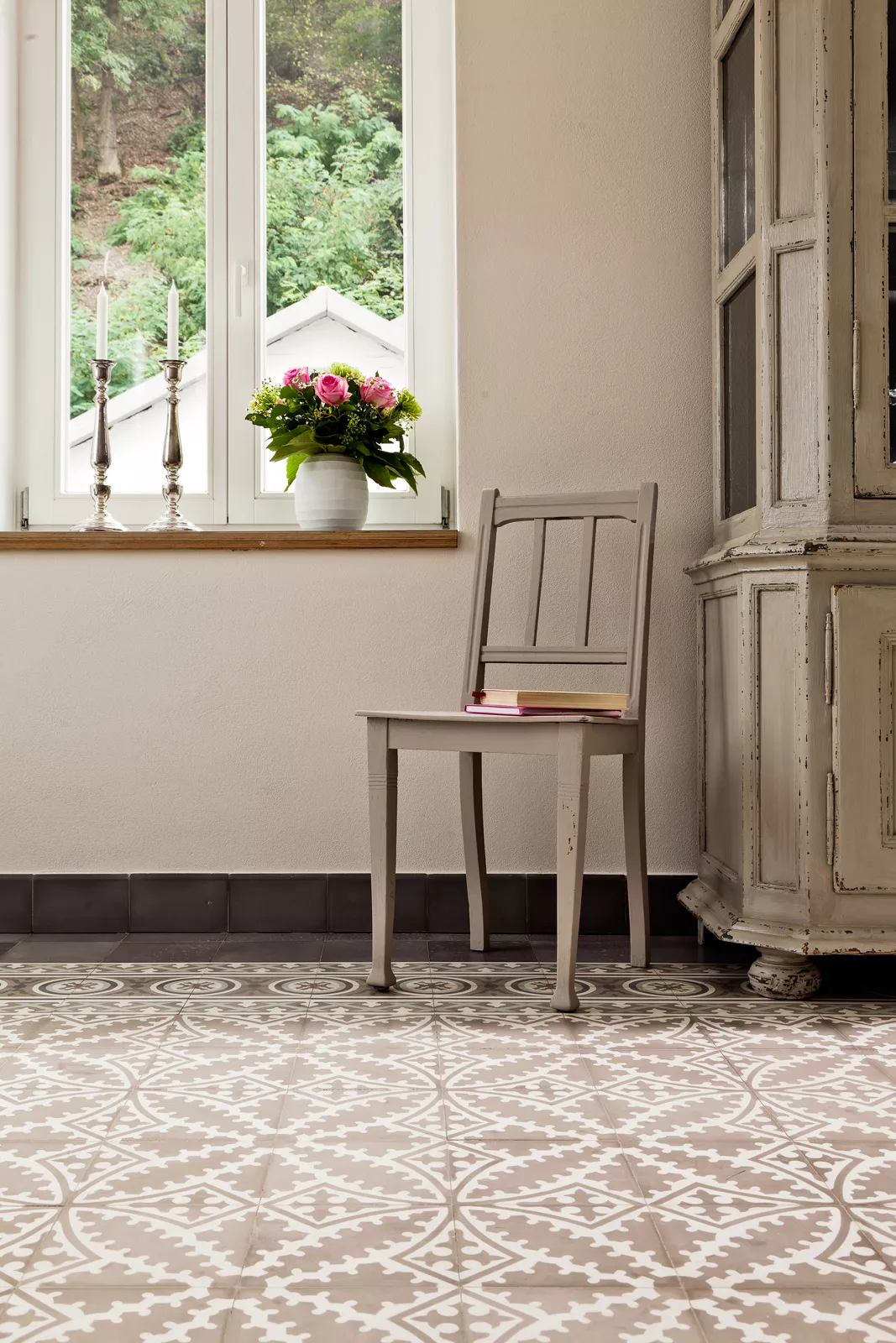 Zementfliese N° 17354