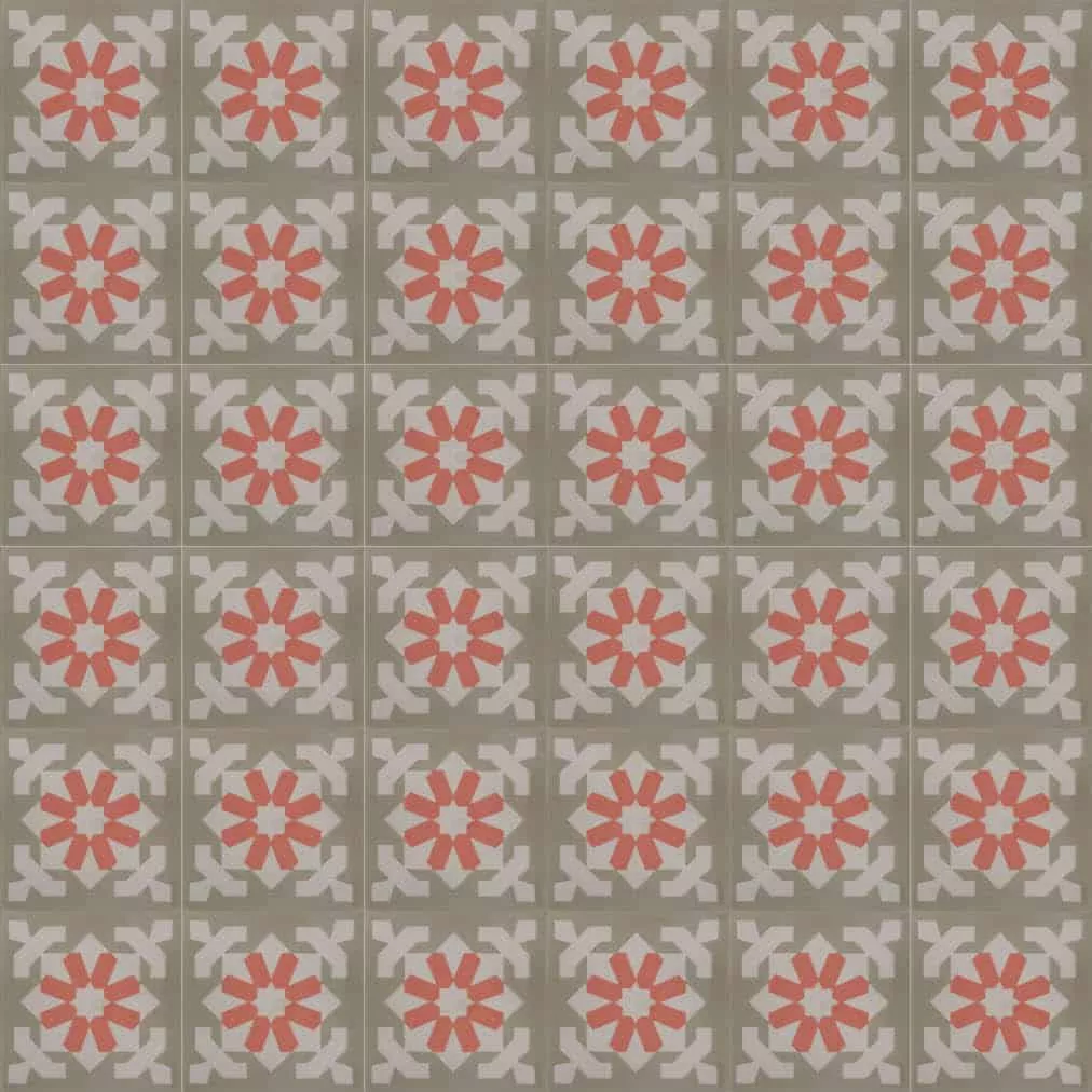 Zementfliese N° 13432