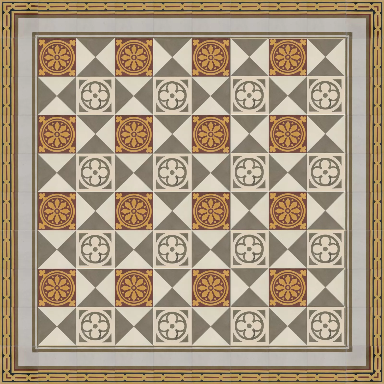 Zementfliese N° 51070/169