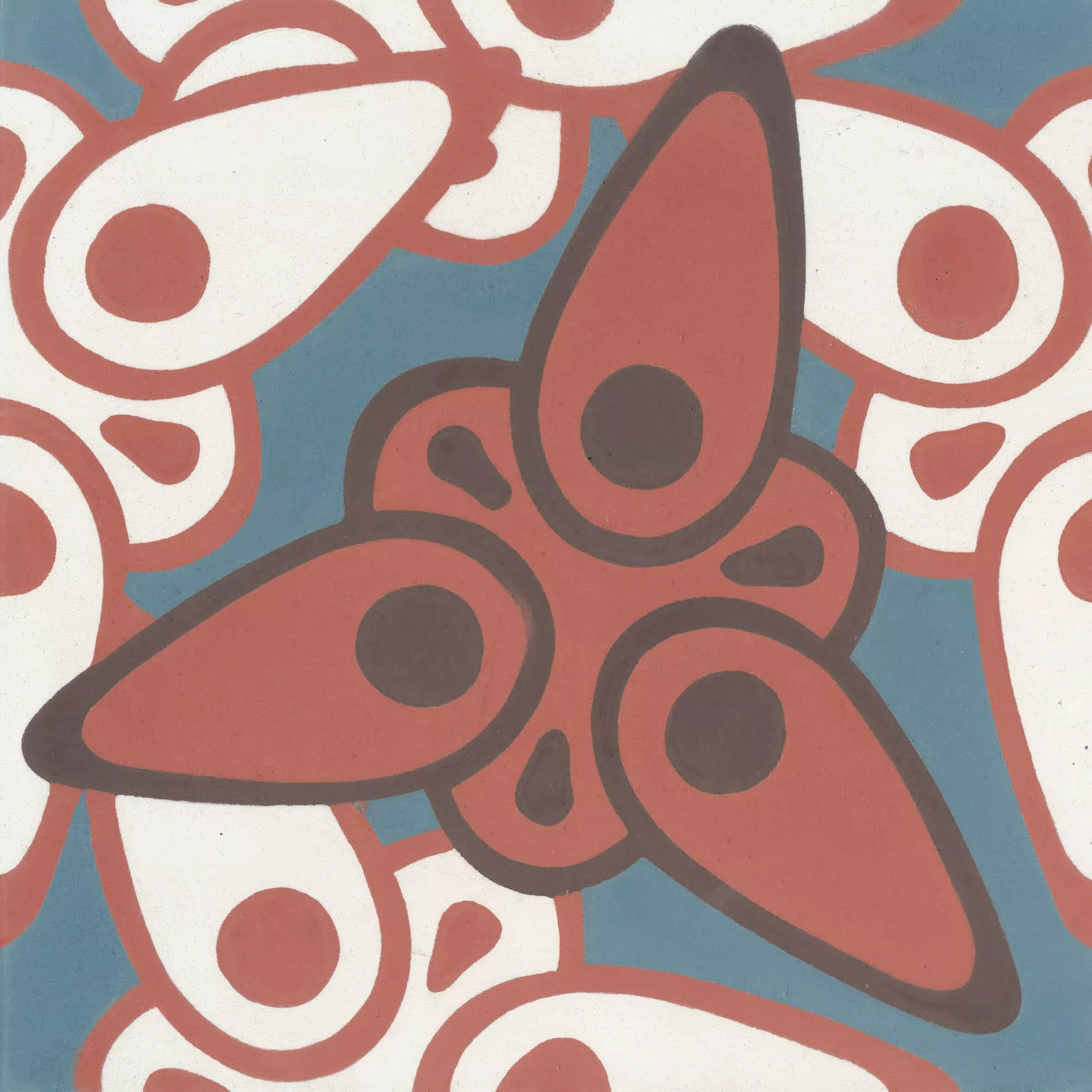 Zementfliese N° 51185