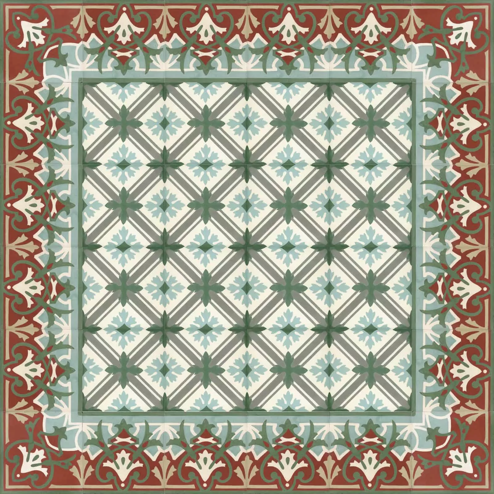 Zementfliese N° 10700