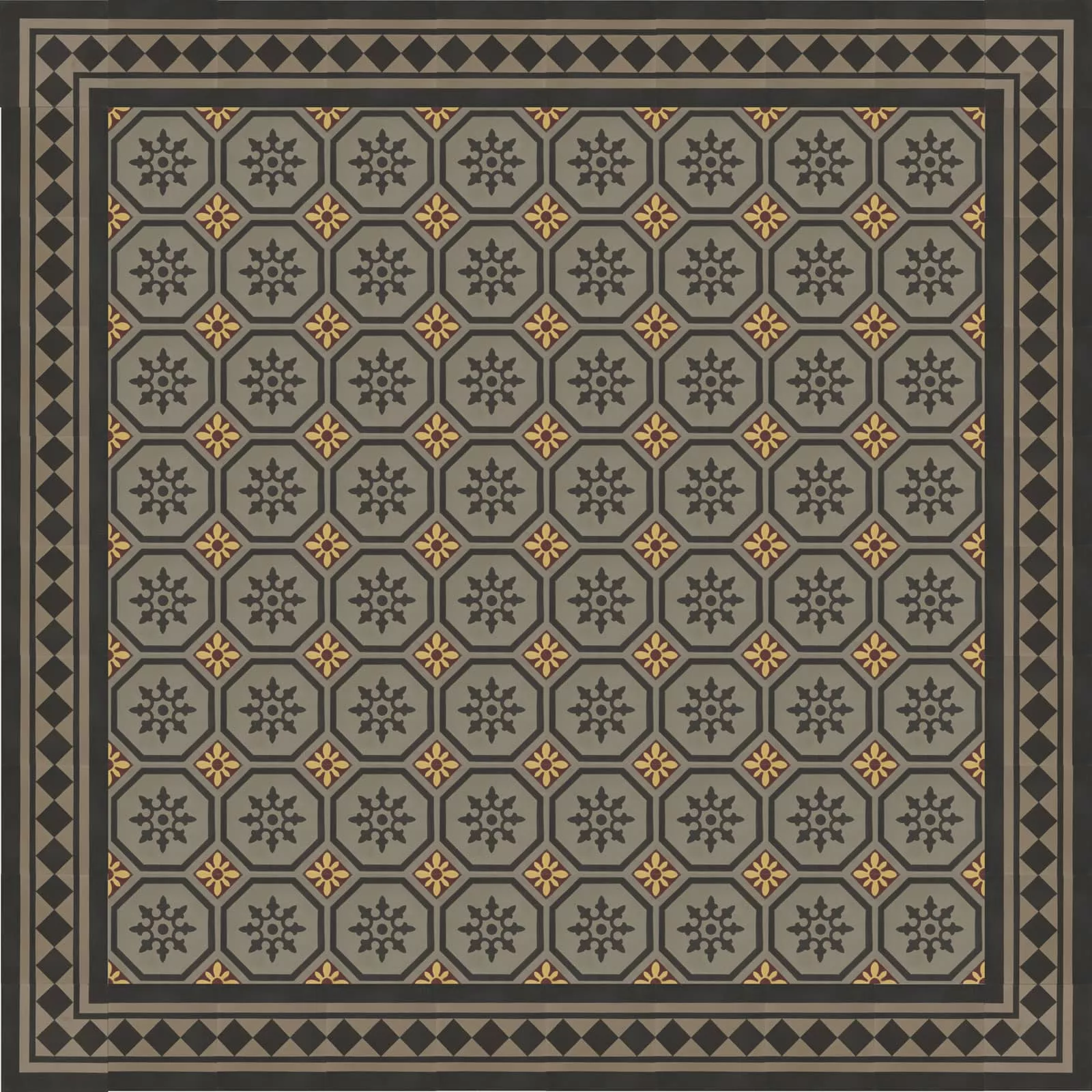 Zementfliese N° 51104