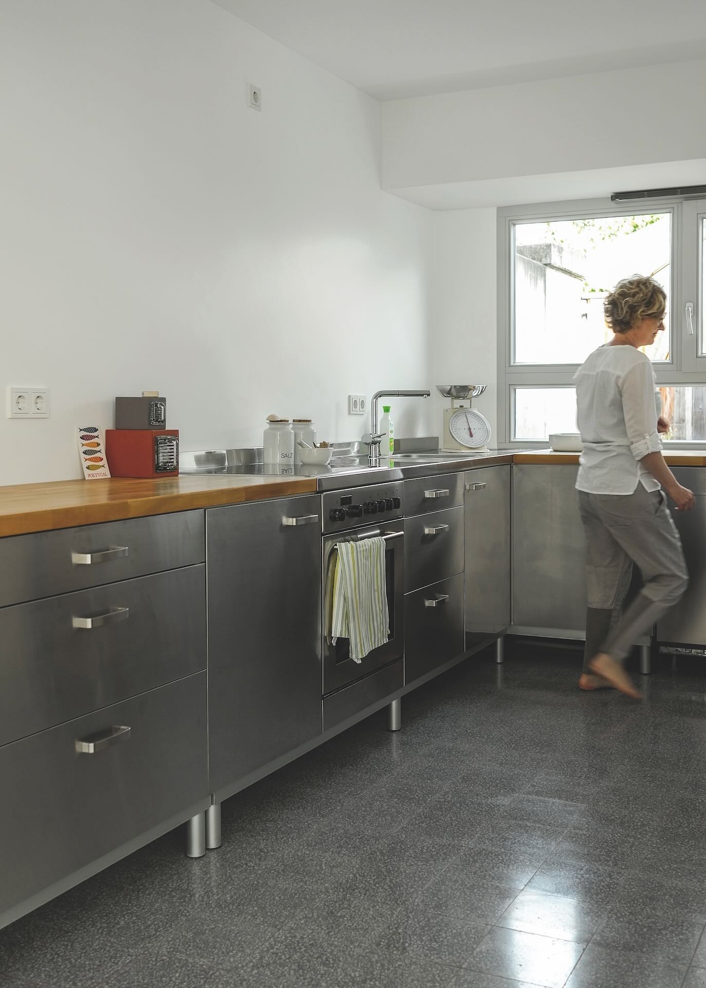 Terrazzofliese graubraun N° 900054