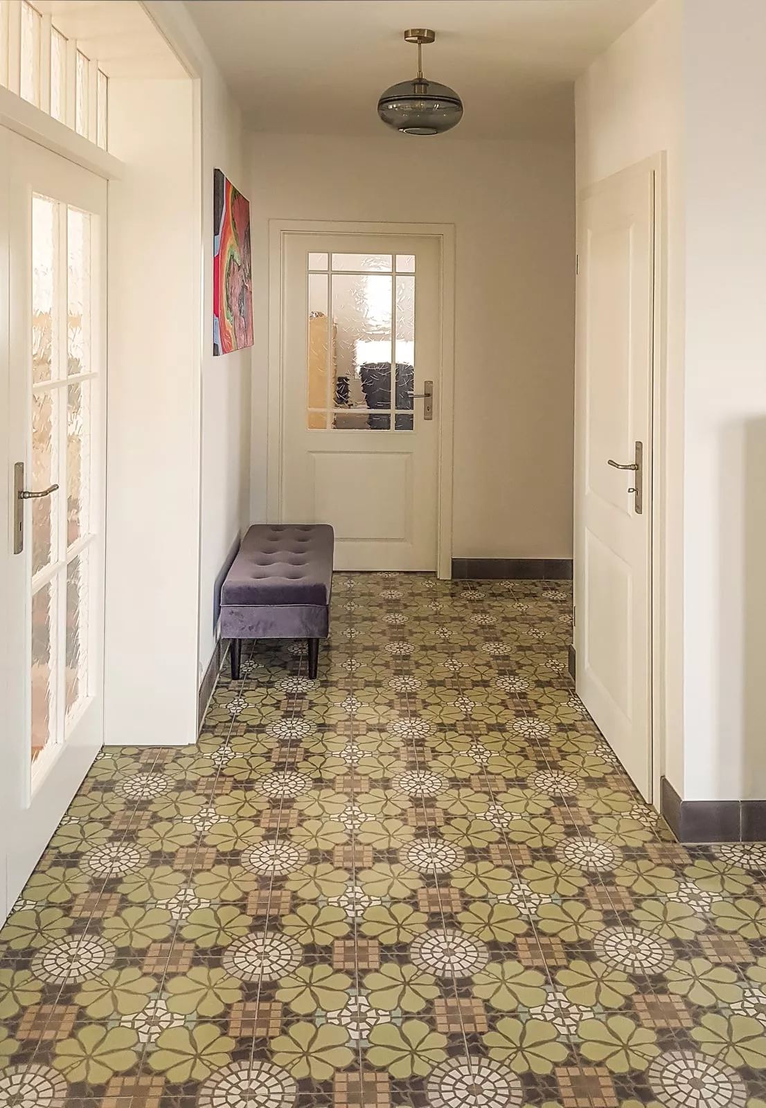 Zementfliese N° 12254