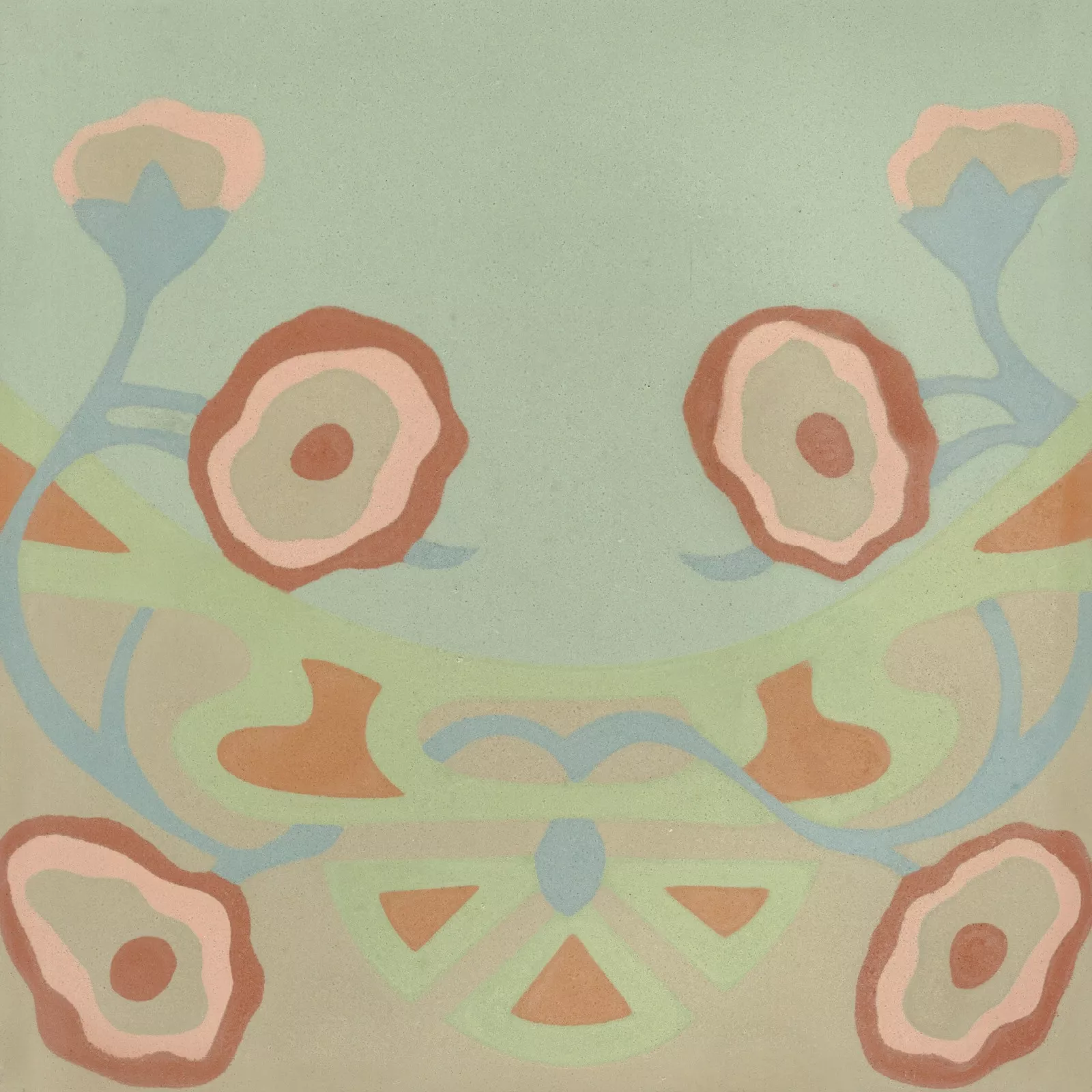 Zementfliese N° 52075