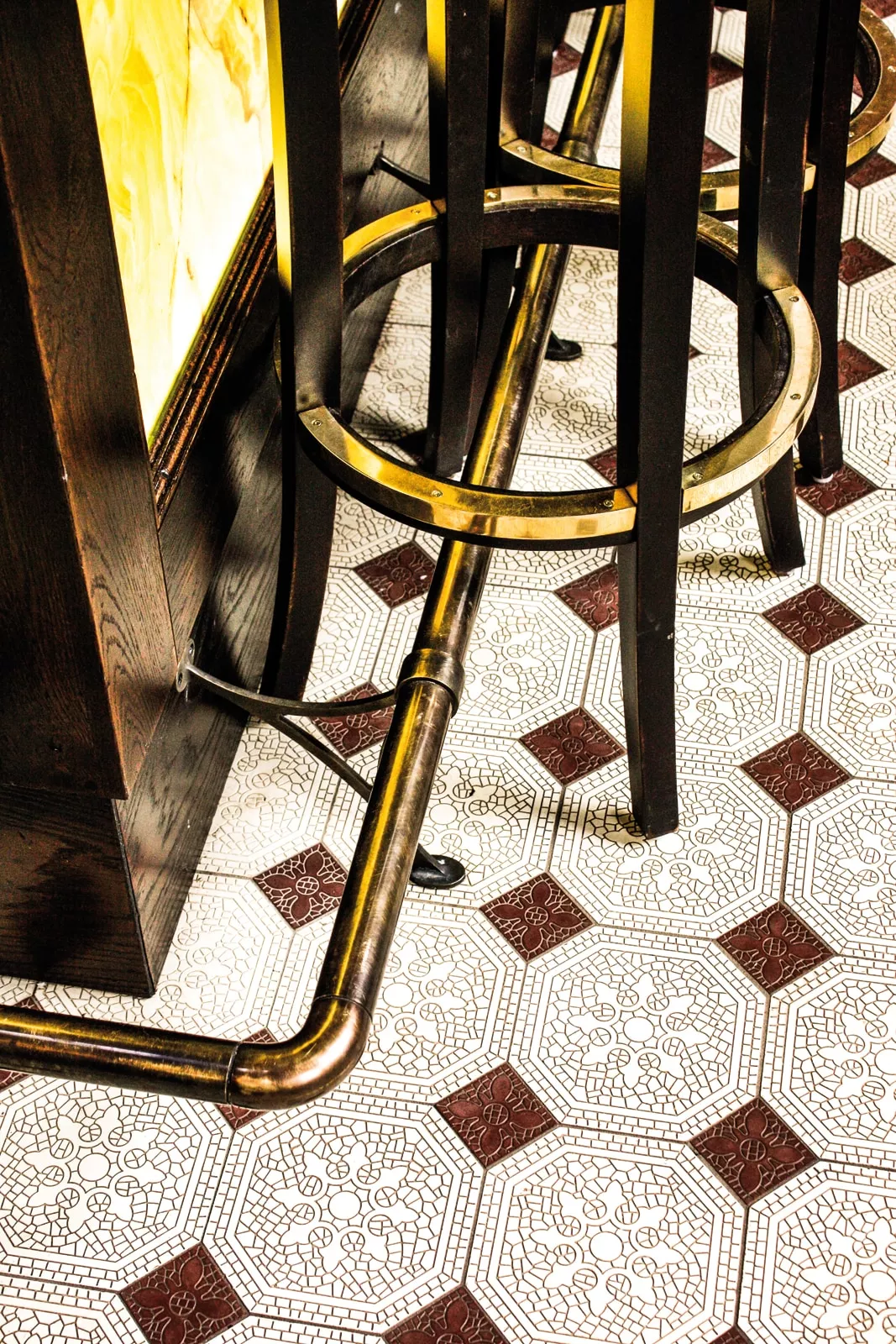 Zementfliese N° 51041/170 - Riffel