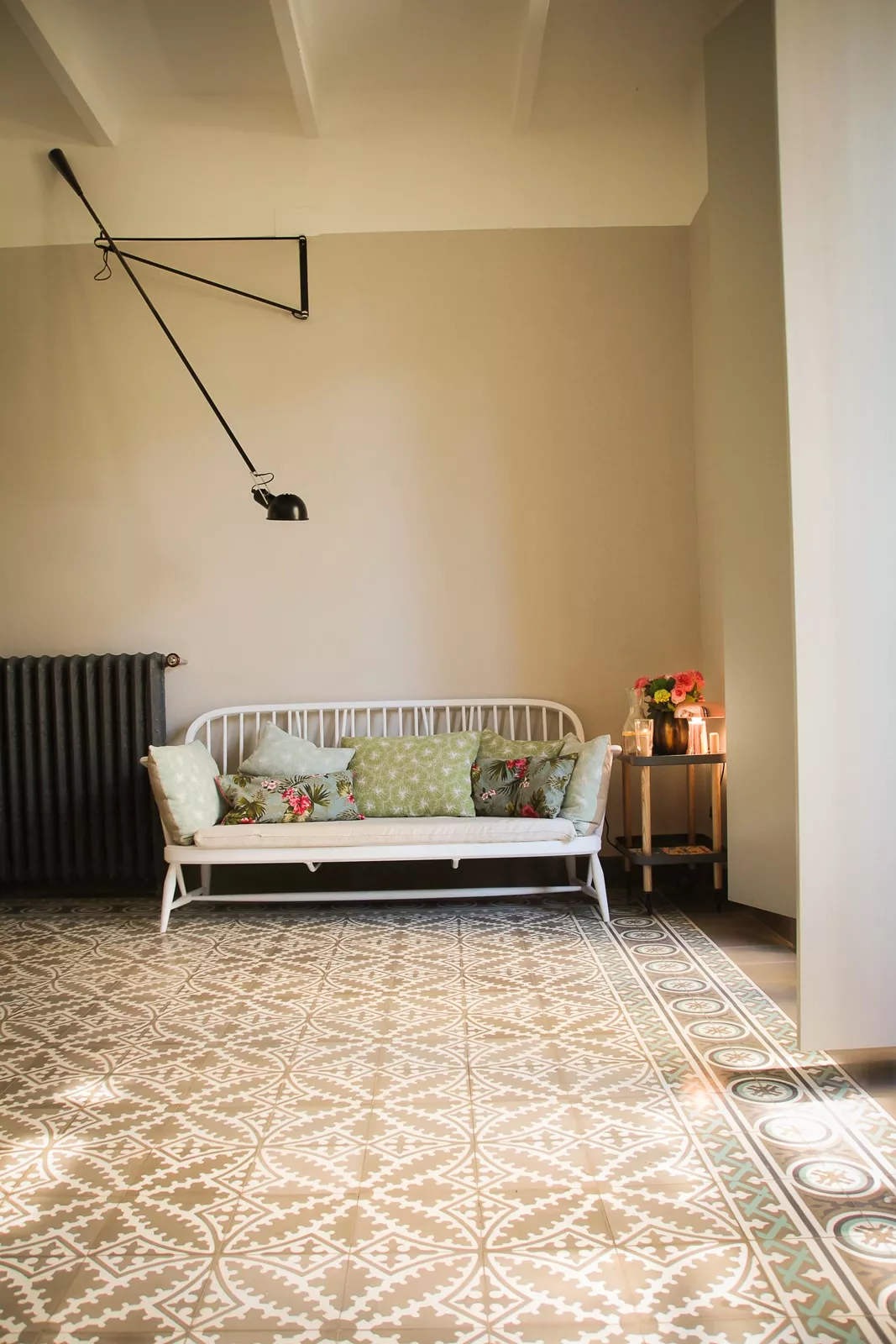 Zementfliese N° 17354