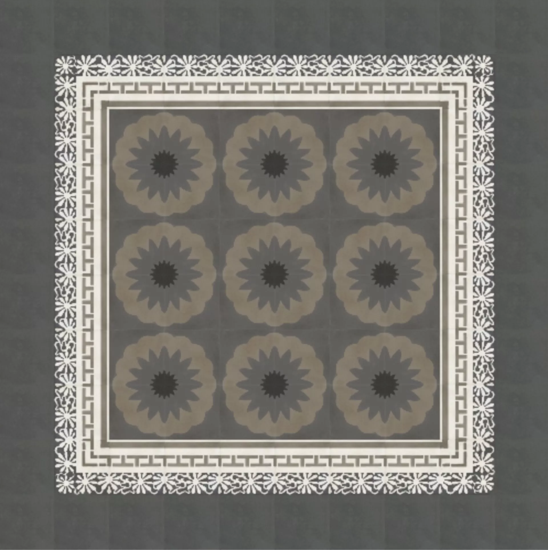 Zementfliese N° 51161-61