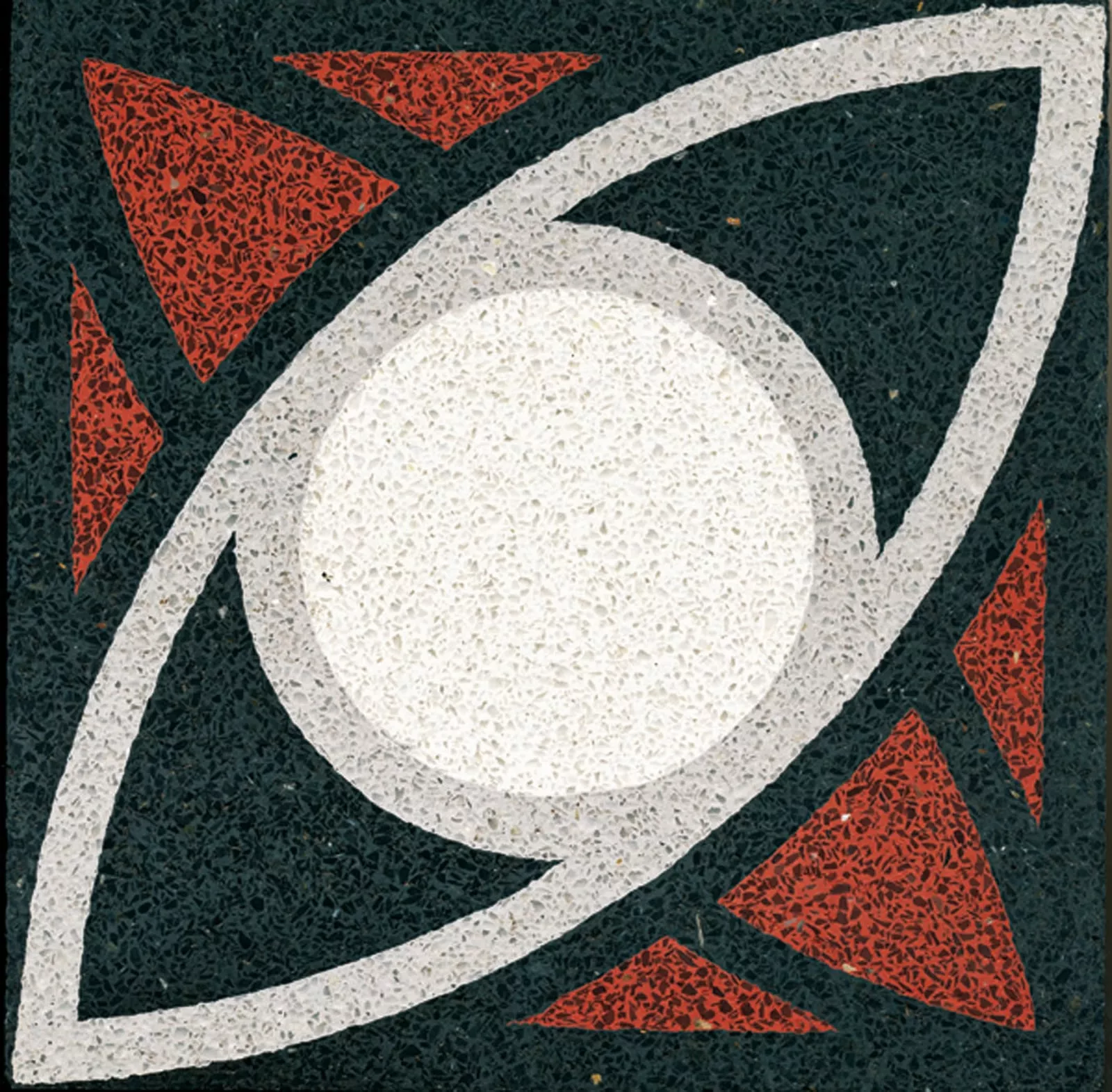 VIA Terrazzofliese mit interessantem Muster mehrfarbig