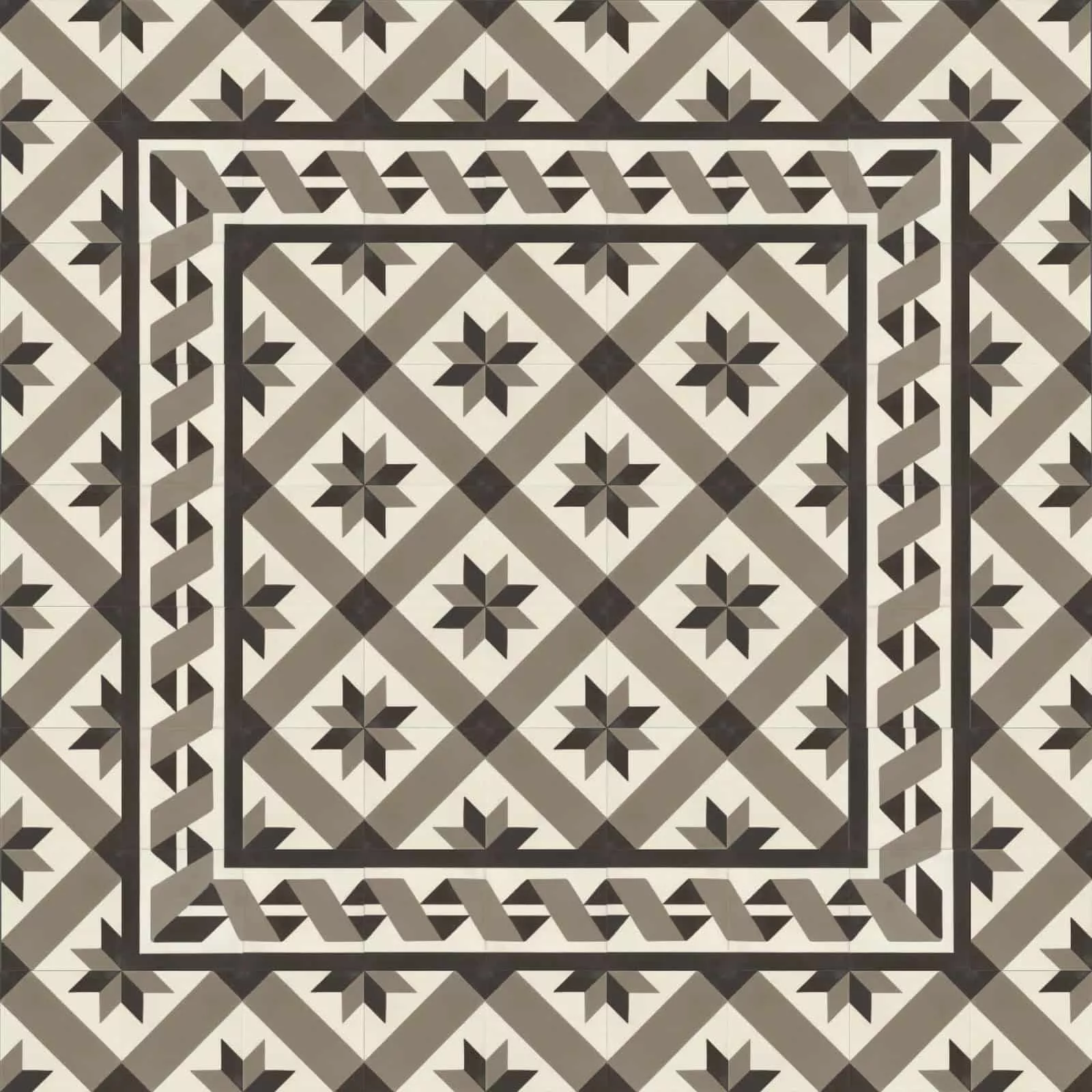 Zementfliese N° 51109-54