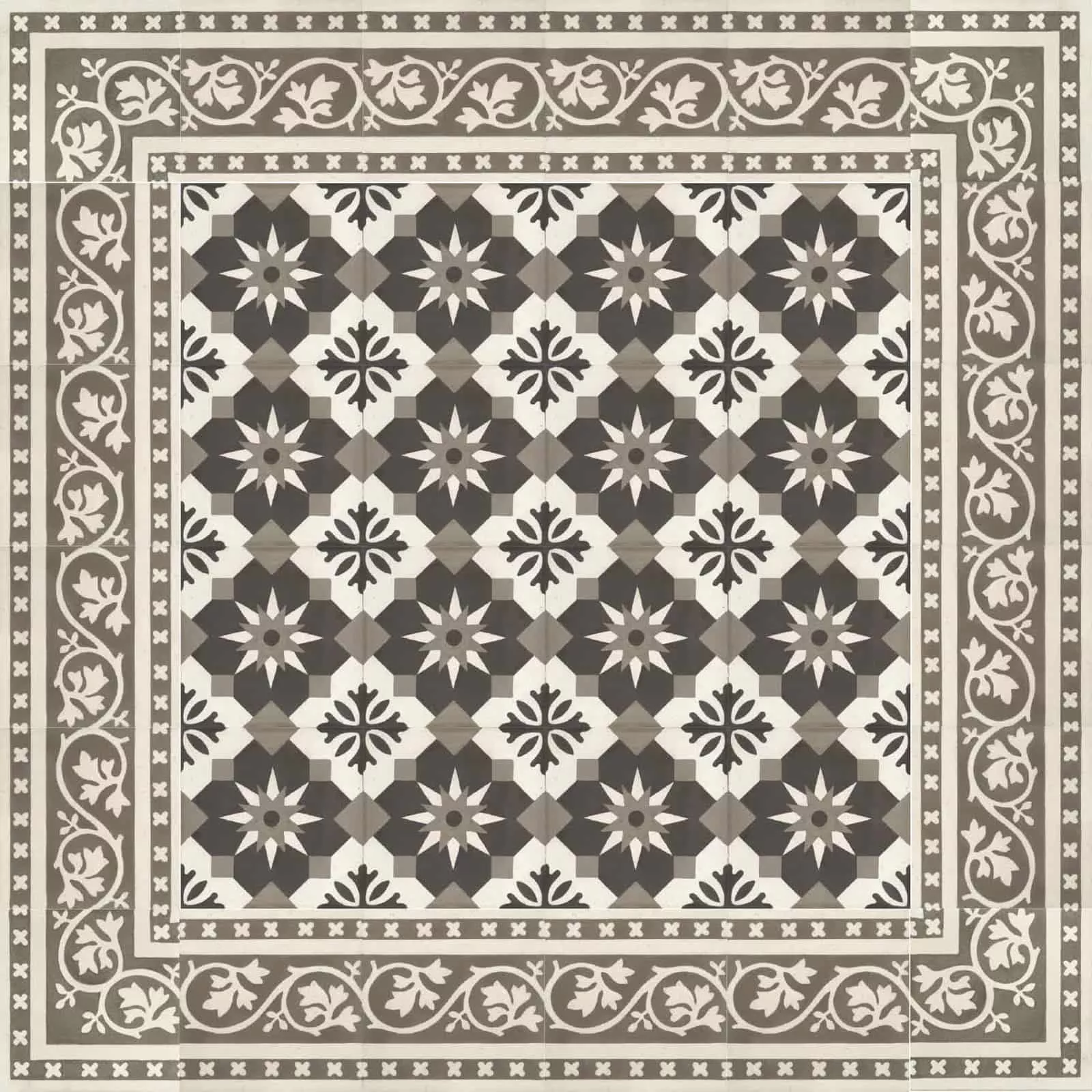 Zementfliese N° 53083/150