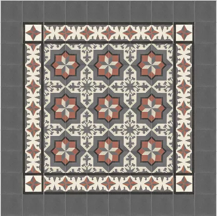 Zementfliese N° 53015