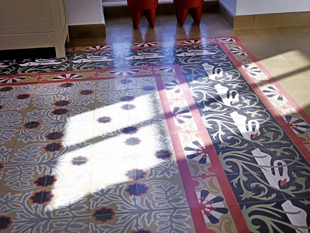 Zementfliese N° 52134