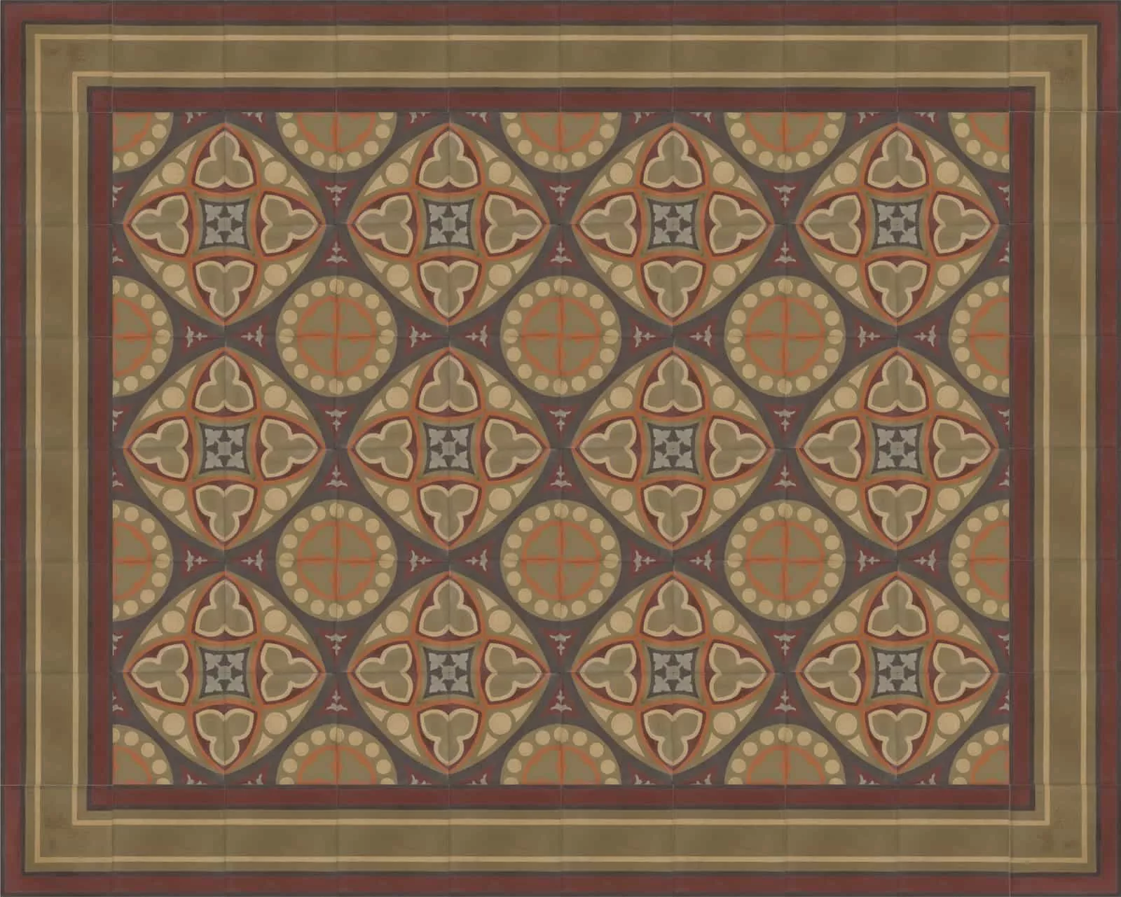 Zementfliese N° 51146/170