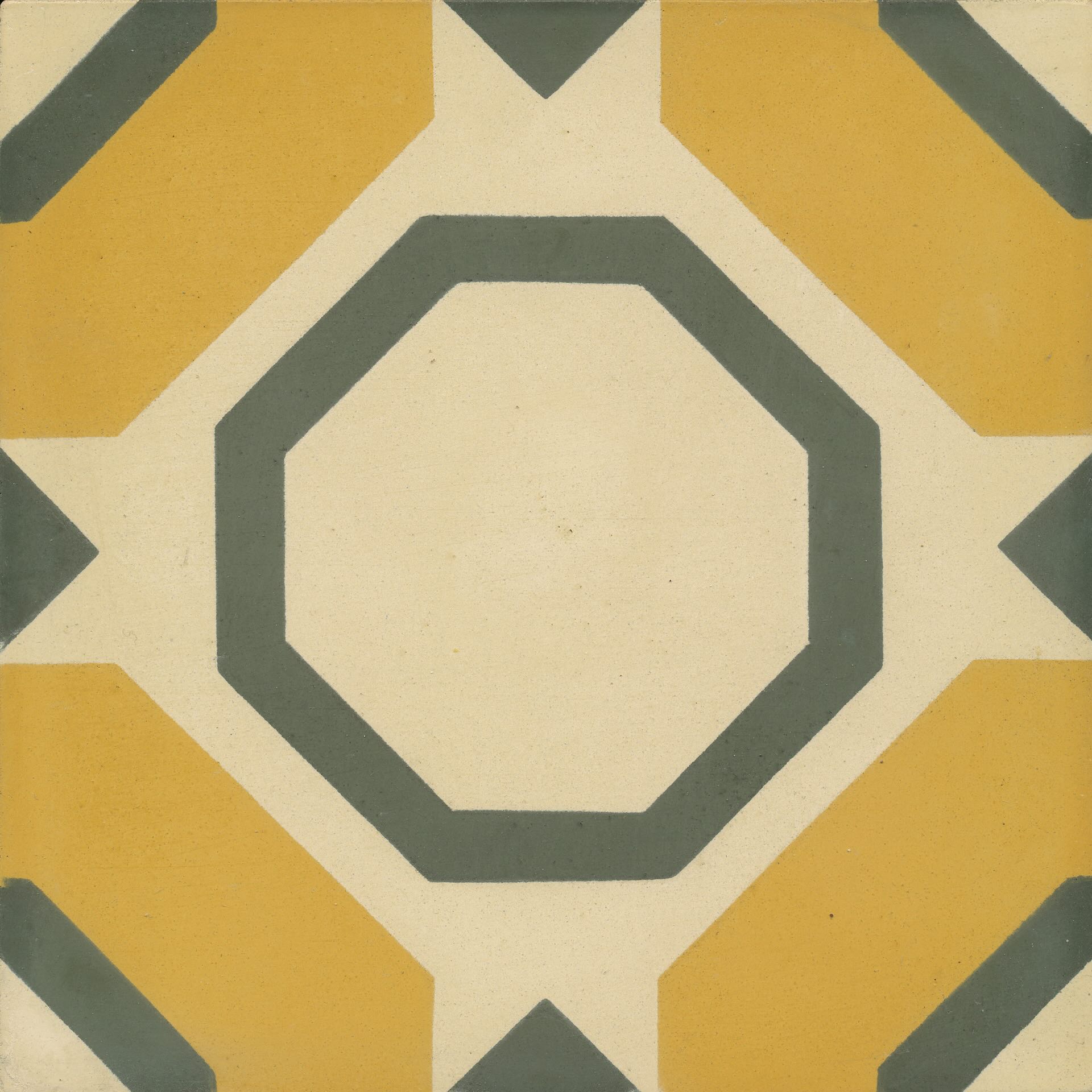 Zementmosaikplatte aus Wien