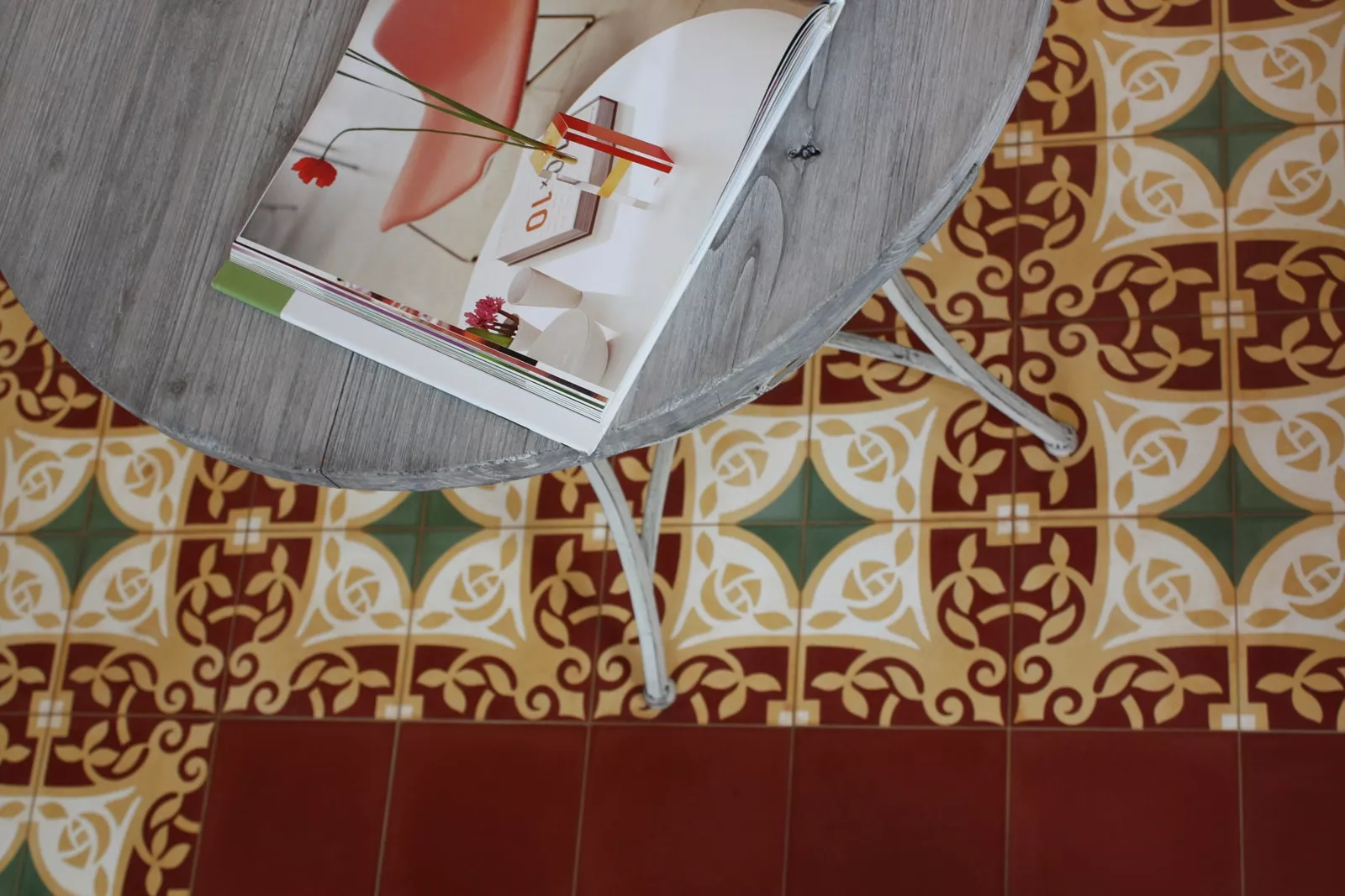 Zementfliese N° 51023