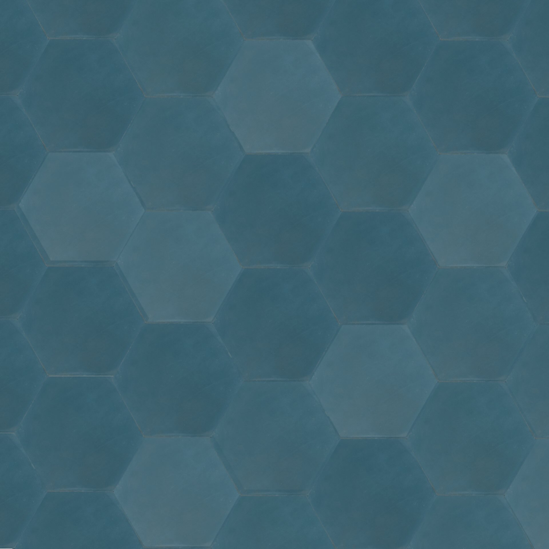 Zementfliese Sechseck N° 6-43