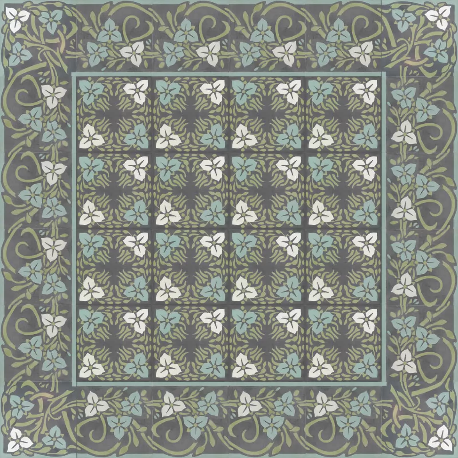 Zementfliese N° 11761