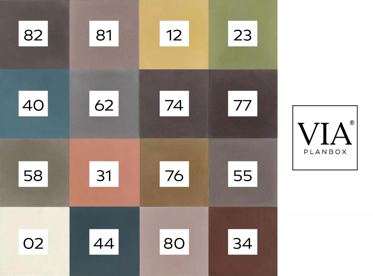 VIA PLANBOX special colours