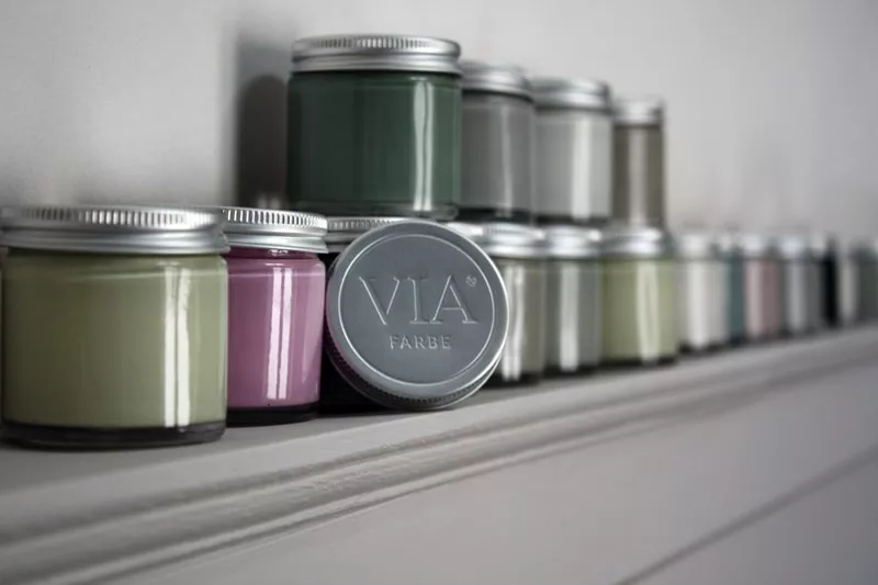 Kreidefarbe Jungfer im Grünen N° 409