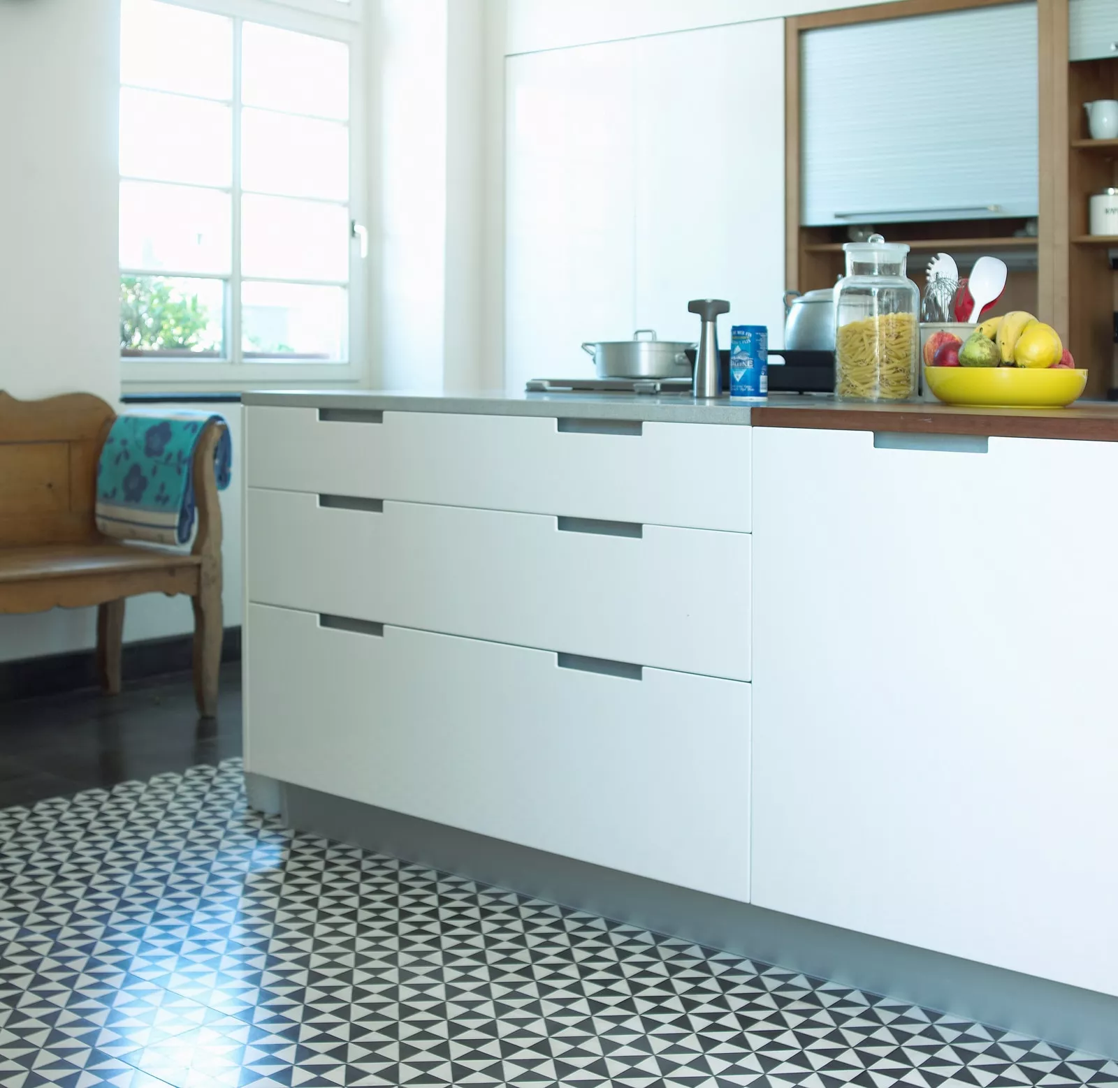 Zementfliese N° 10460