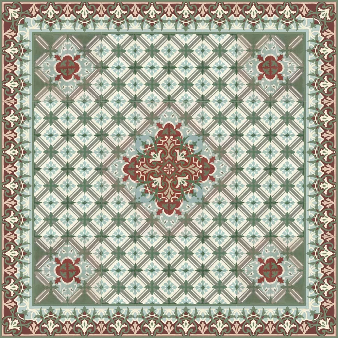 Zementfliese N° 52007/141