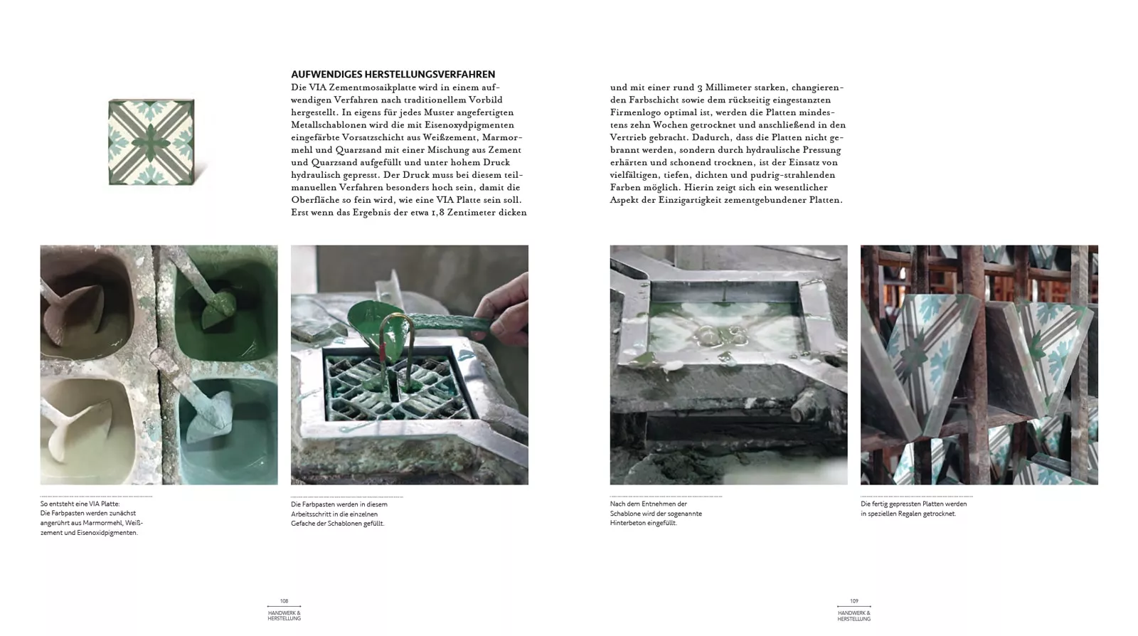 VIA Buch Ornament und Farbe