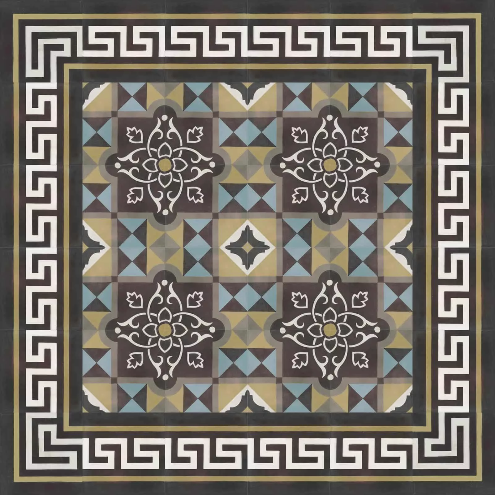 Zementfliese N° 12460