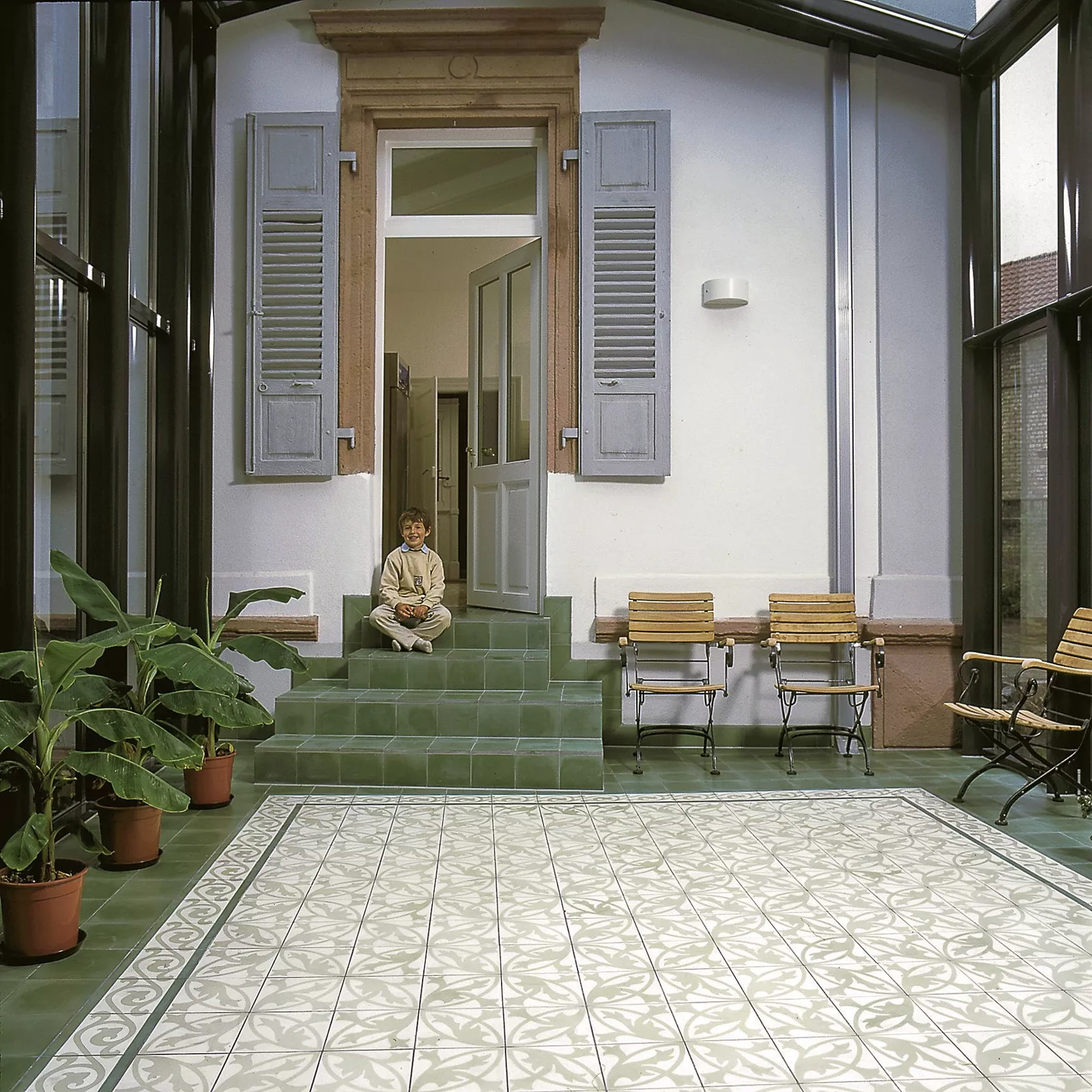 Zementfliese N° 10821