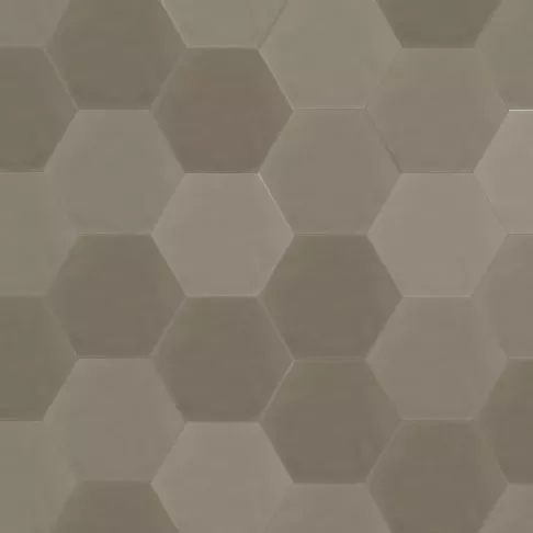 Zementfliese Sechseck N° 6-54