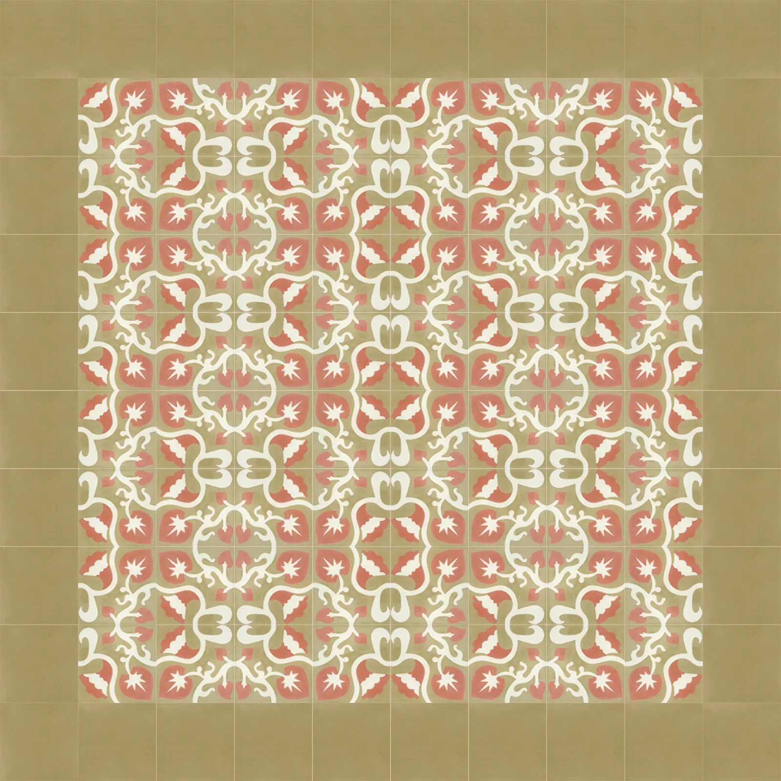 Zementfliese N° 13200