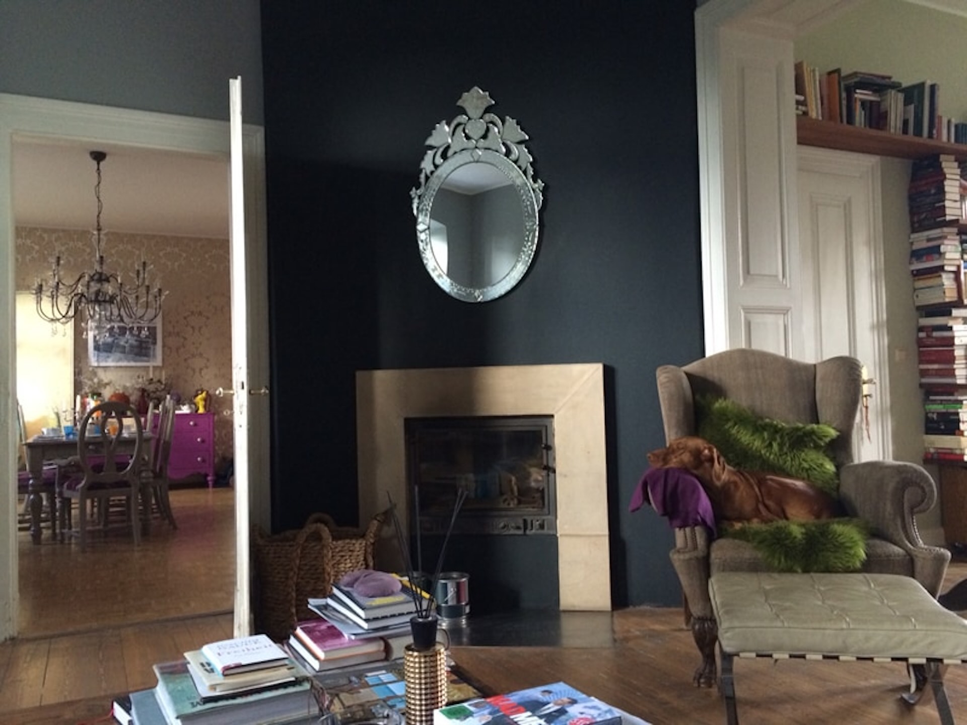 Kreidefarbe Flammruß N° 602