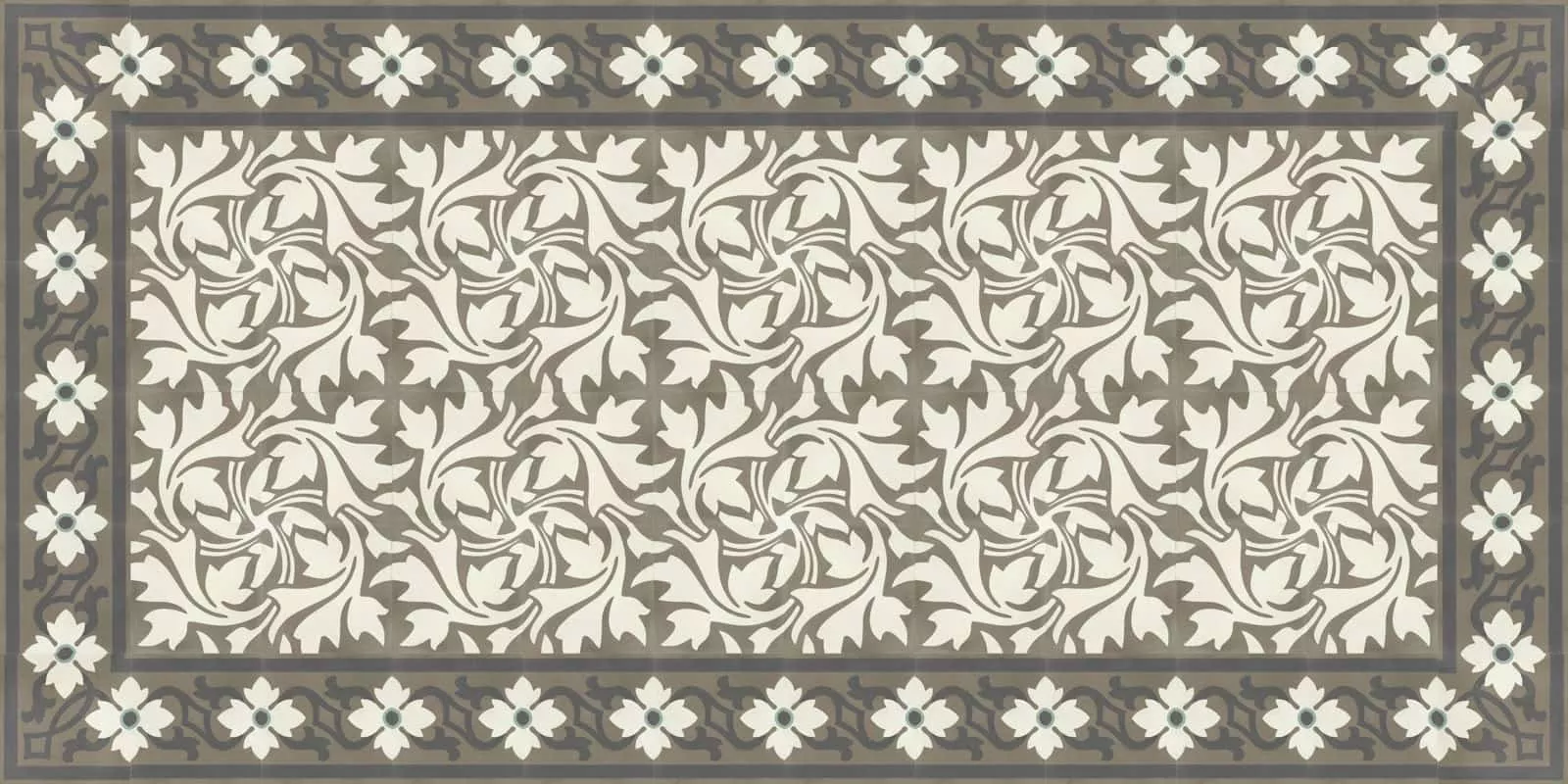 Zementfliese N° 51151-54