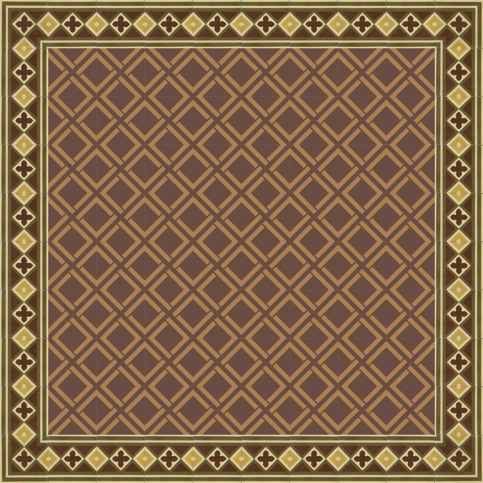 Zementfliese N° 51069/169