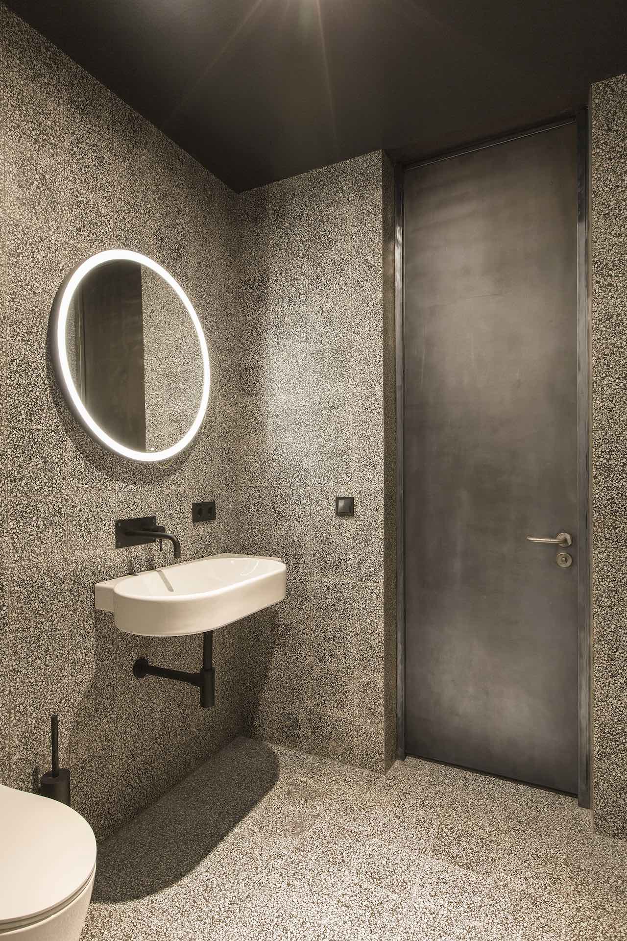 Terrazzofliese schwarz N° 900060