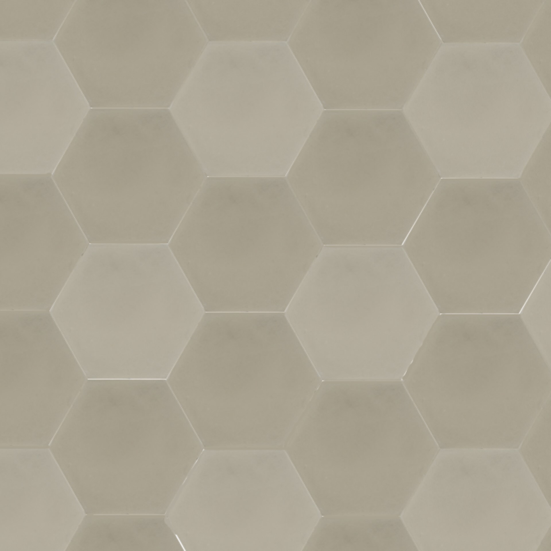 Zementfliese Sechseck N° 6-10