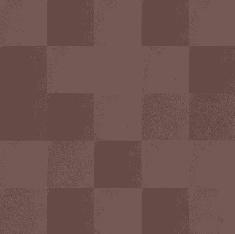 Zementfliese rotbraun N° 034