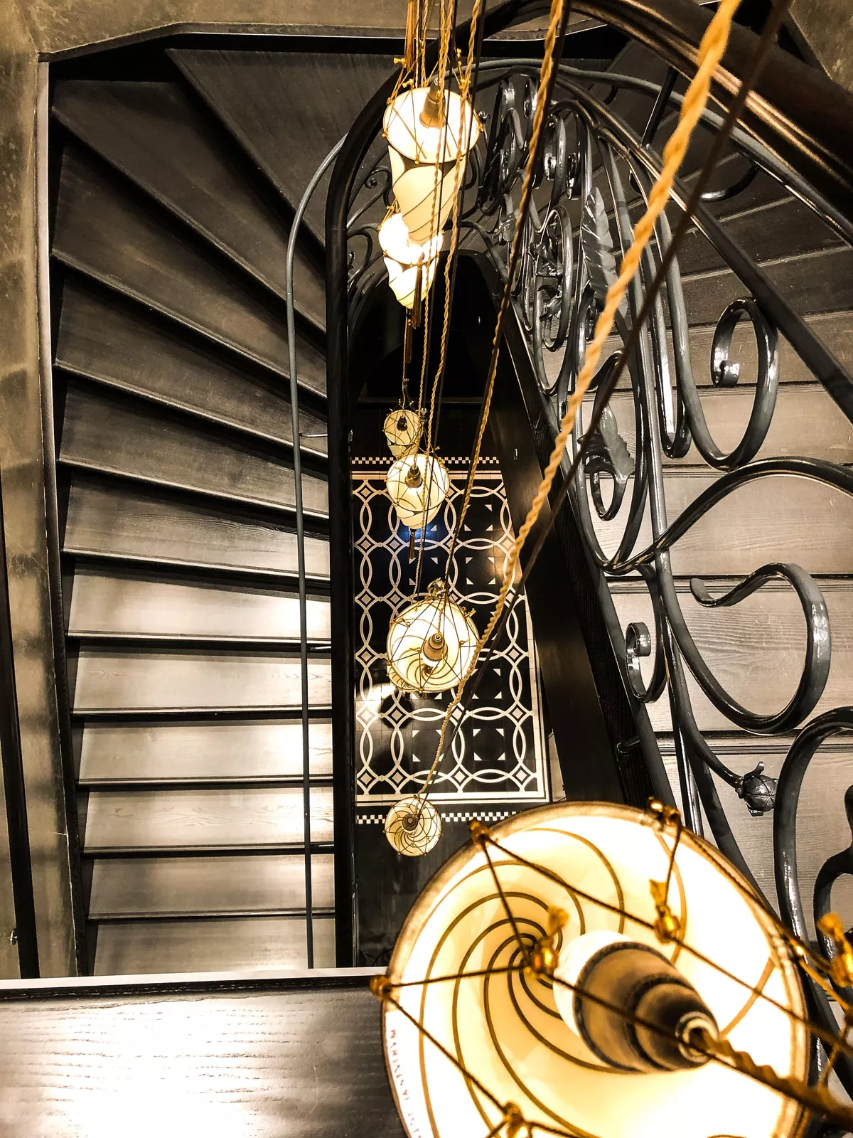 Terrazzoplatten Treppenhaus