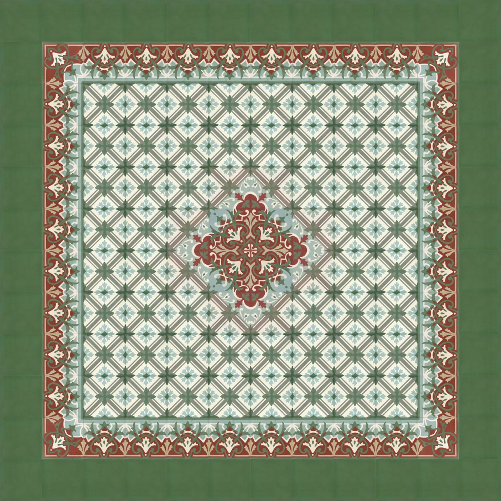 Zementfliese N° 10700