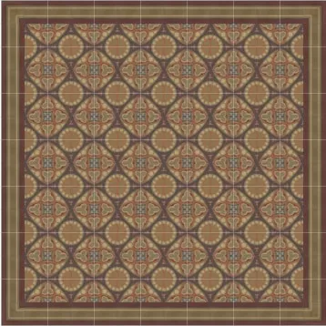 gemusterte Zementplatte