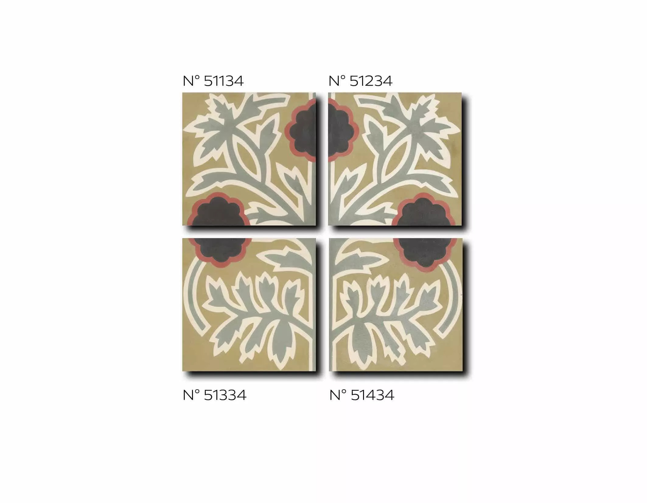 Zementfliese N° 51134