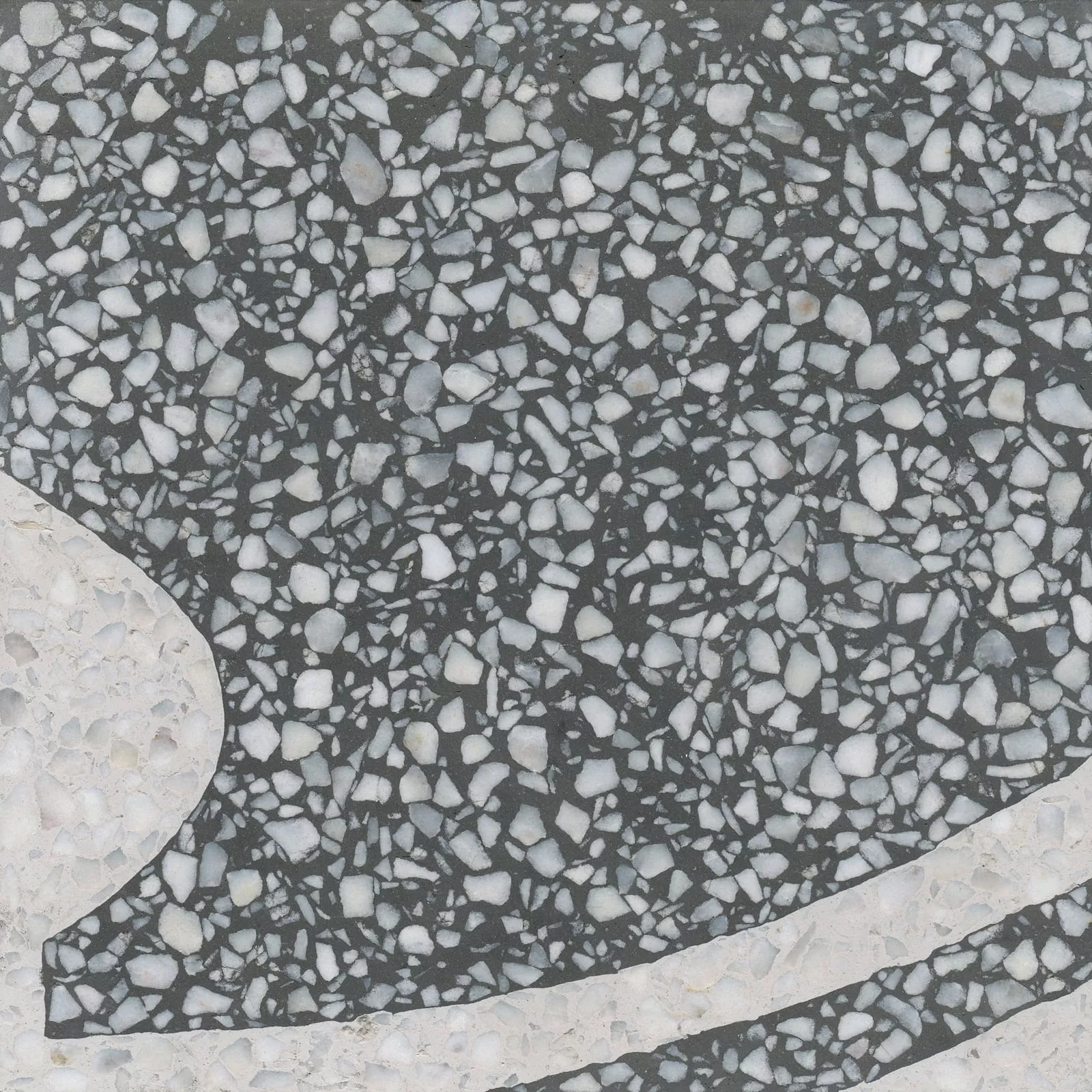 VIA Terrazzoplatte grob