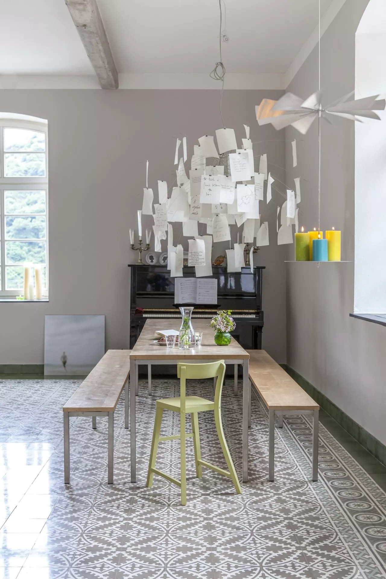 Zementfliese N° 17354