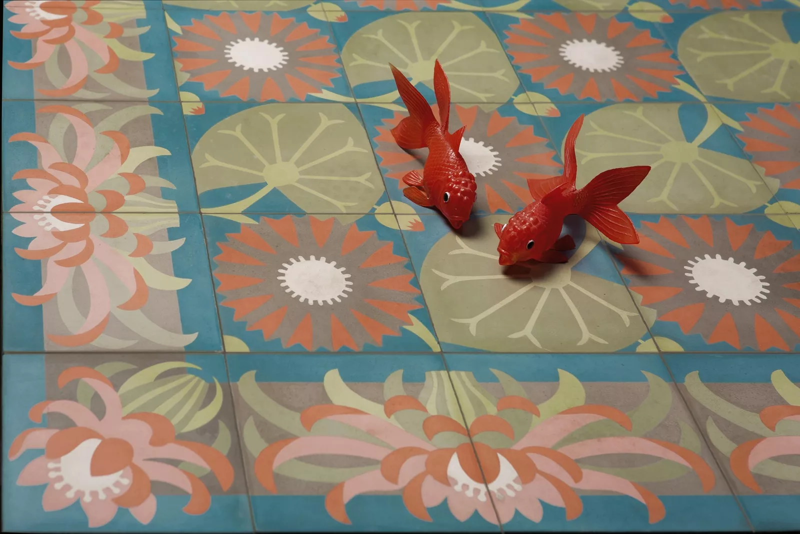 Zementfliese N° 53033-54