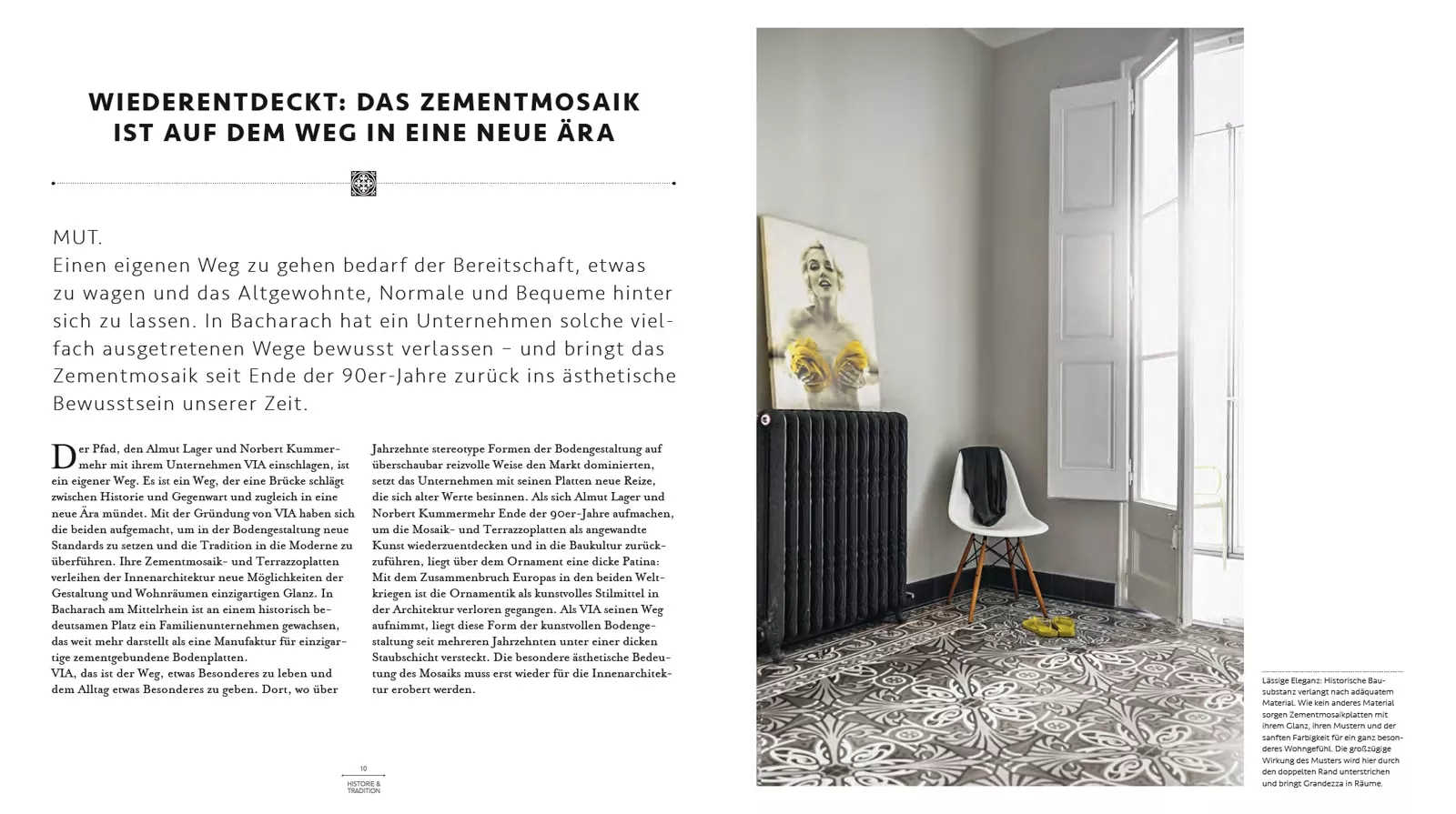 VIA Buch Ornament und Farbe